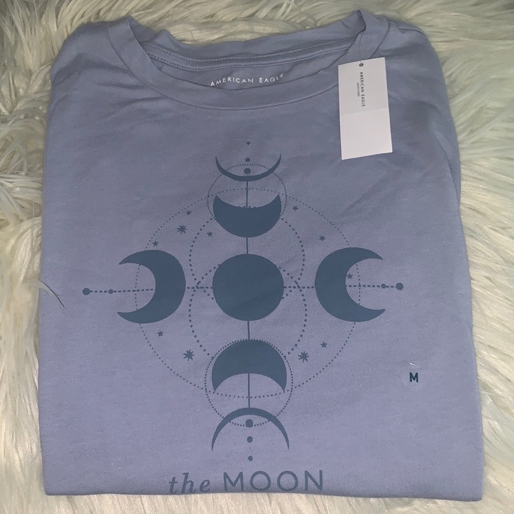 American Eagle size medium periwinkle shirt